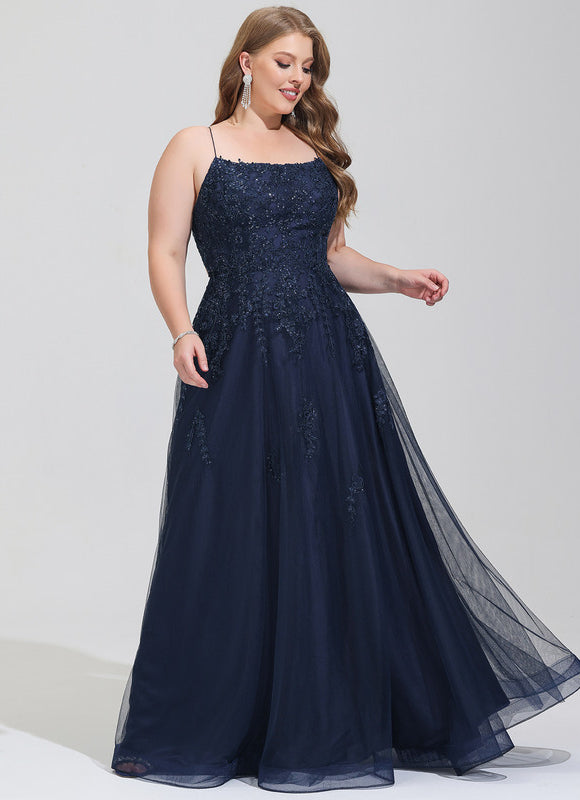 Robe de Soirée Tulle Sombre - gallery 7
