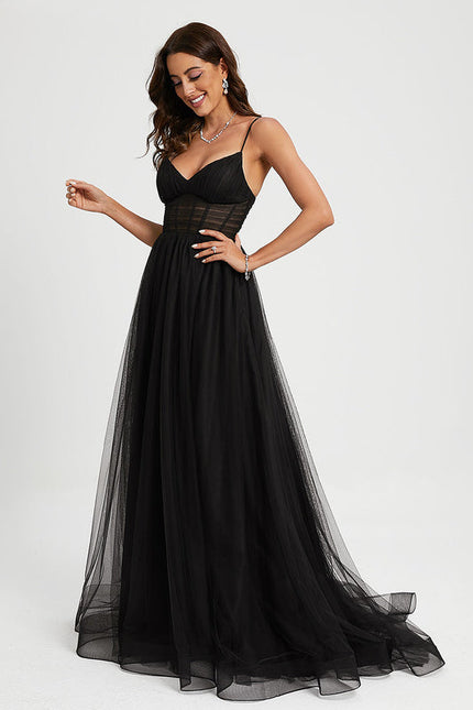 Robe De Soirée Bustier Strass - gallery 1