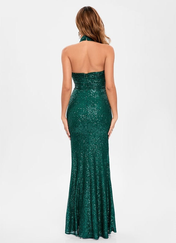 Robe de Soirée Éclat Pailleté - gallery 2