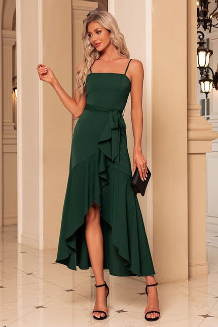 Robe de Soirée Sirène Asymétrique - gallery 1