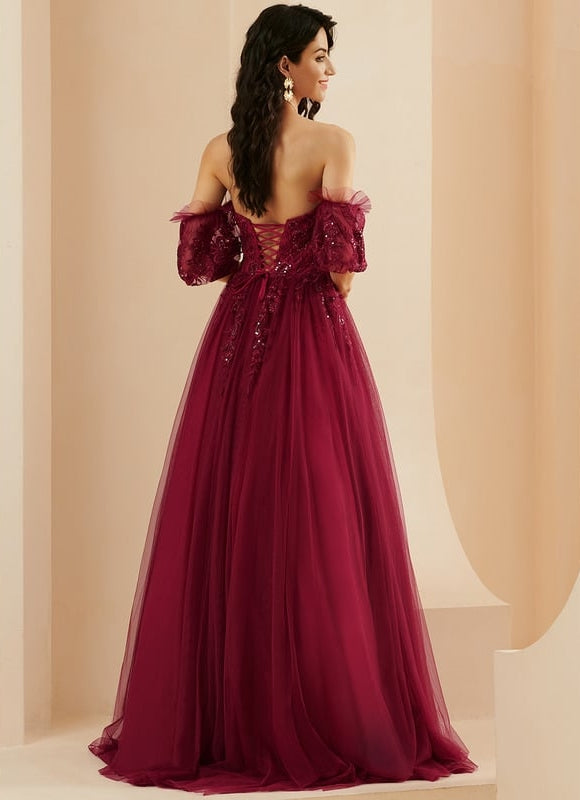 Robe de Soirée De Bal Éclatante - gallery 5