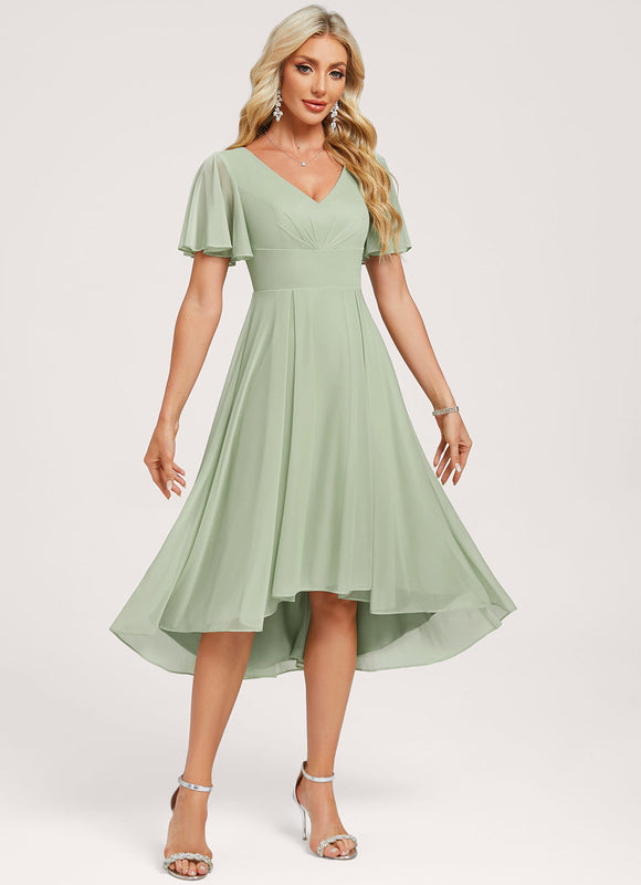 Robe de Soirée Verte Légèreté - gallery 3