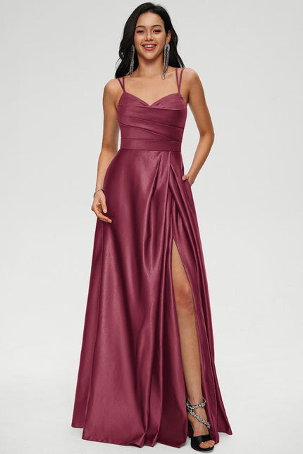 Robe de Soirée Satin Éclairée - gallery 4