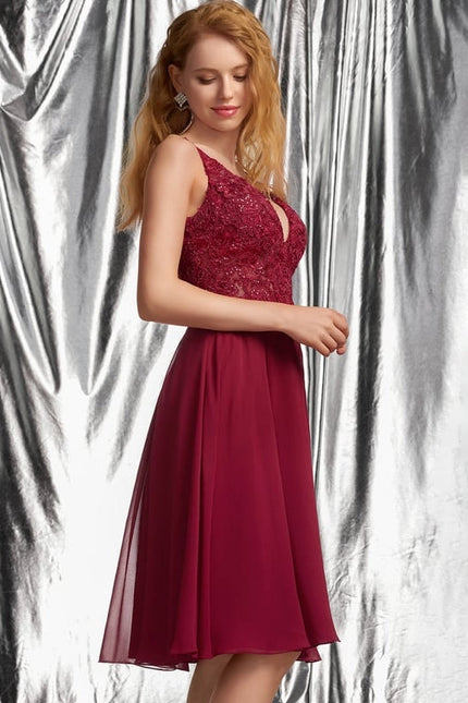 Robe de Soirée Rosée Aérienne - gallery 3