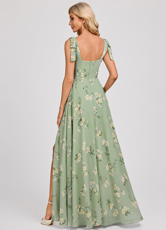 Robe de Soirée Longue Verte - gallery 5