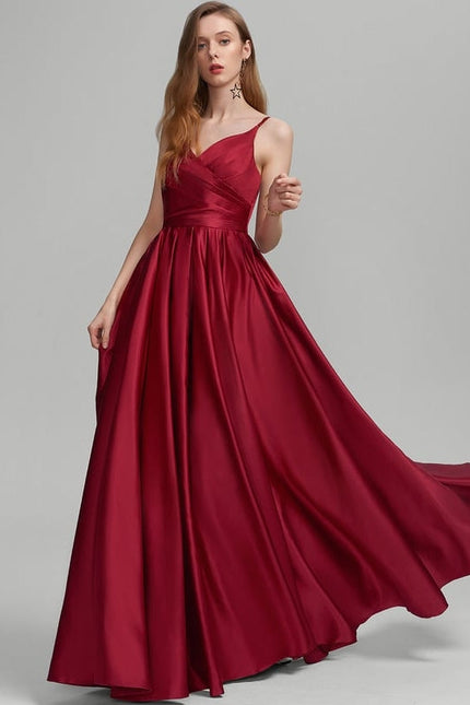 Robe de Soirée Satin Éclairée