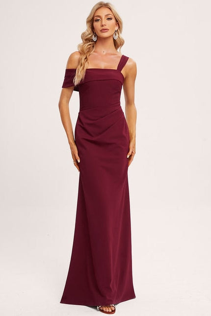 Robe de Soirée Silhouette Asymétrique - gallery 1