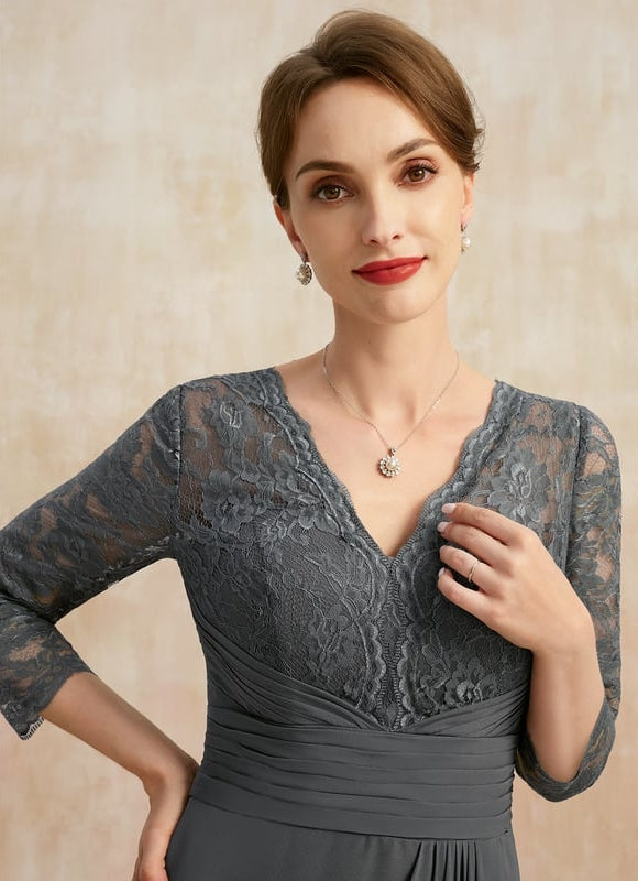 Robe de Soirée Gris Sophistiqué - gallery 2
