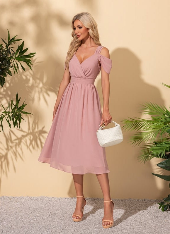 Robe de Soirée Vert Pastel Élégante - gallery 7