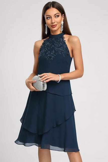 Robe de Soirée Émeraude Fluidité - gallery 4
