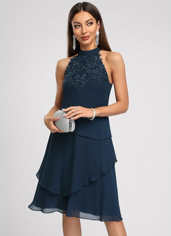 Robe de Soirée Émeraude Fluidité - gallery 4