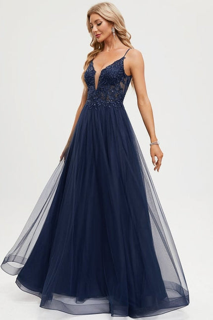 Robe de Soirée Tulle Luxueux - gallery 2