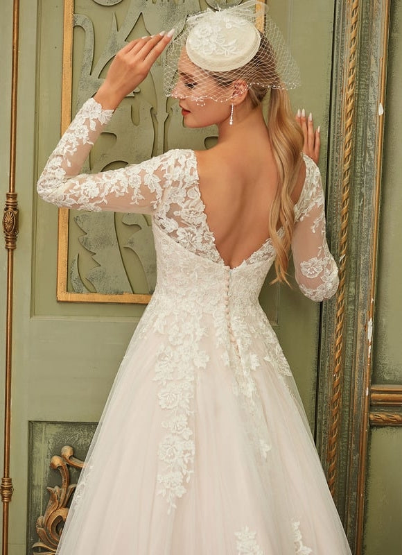 Robe De Soirée Grande Taille Blanche - gallery 4