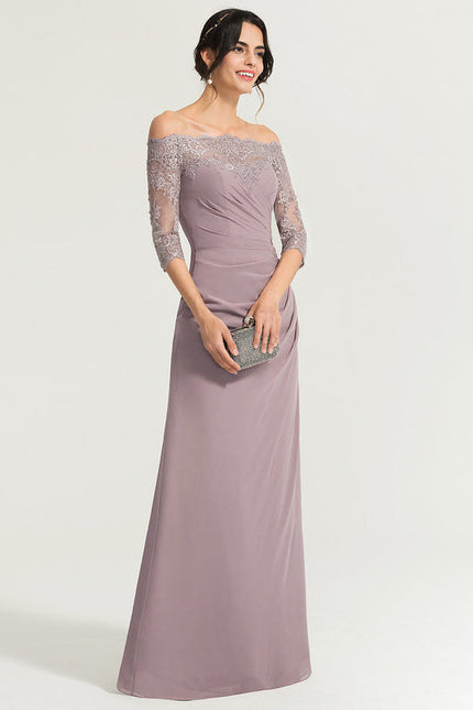 Robe de Soirée Élégante Lavande - gallery 3