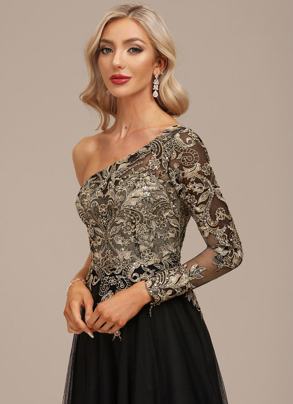 Robe de Soirée Noir Futuriste - gallery 8