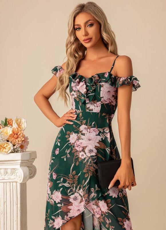 Robe de Soirée Florale Éthérée - gallery 6