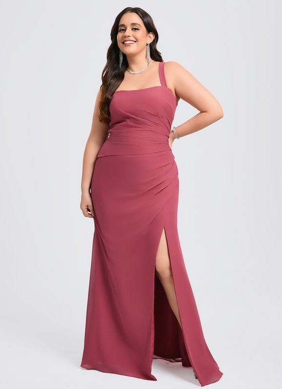 Robe de Soirée Mosaique Satinée - gallery 7