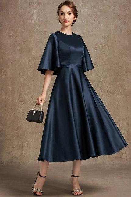 Robe de Soirée Nuit Étoilée Satin