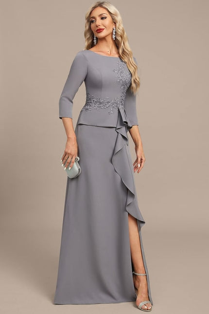 Robe de Soirée Crêpe Luxe - gallery 4
