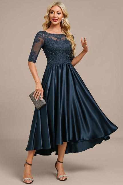 Robe de Soirée Drapé Éclatant - gallery 5