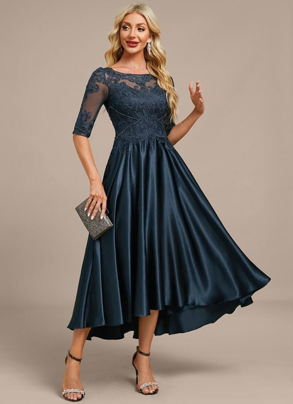 Robe de Soirée Drapé Éclatant - gallery 5