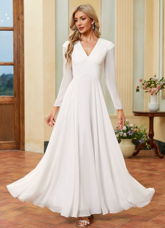 Robe de Soirée Fluide Éthérée - gallery 6