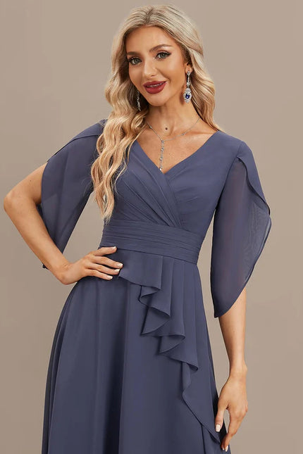 Robe de Soirée Chiffon Modèle V - gallery 4