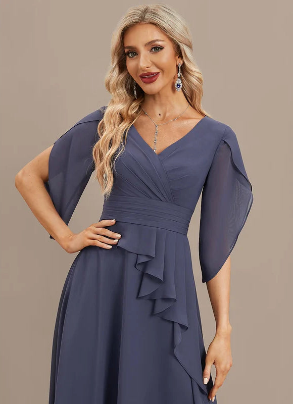 Robe de Soirée Chiffon Modèle V - gallery 4