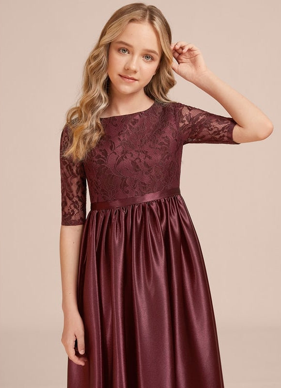 Robe de Soirée Satinée Enfantine - gallery 5