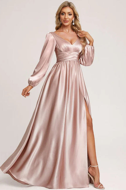 Robe de Soirée Satin Mystique - gallery 4