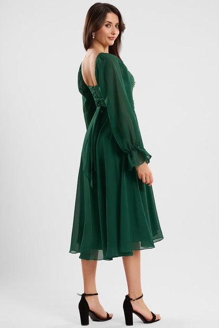 Robe de Soirée Vaporeuse Nocturne - gallery 4