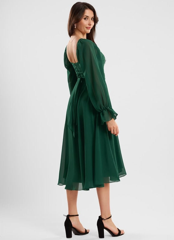 Robe de Soirée Vaporeuse Nocturne - gallery 4