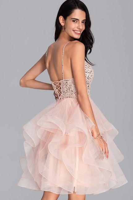 Robe de Soirée Rêve Poudré