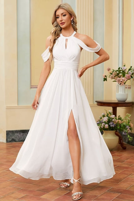 Robe De Soirée Longue Blanche Pour Mariage