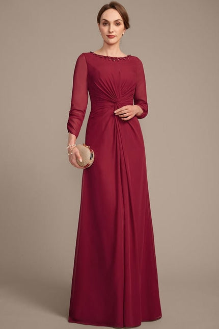 Robe de Soirée Élégance Rubis