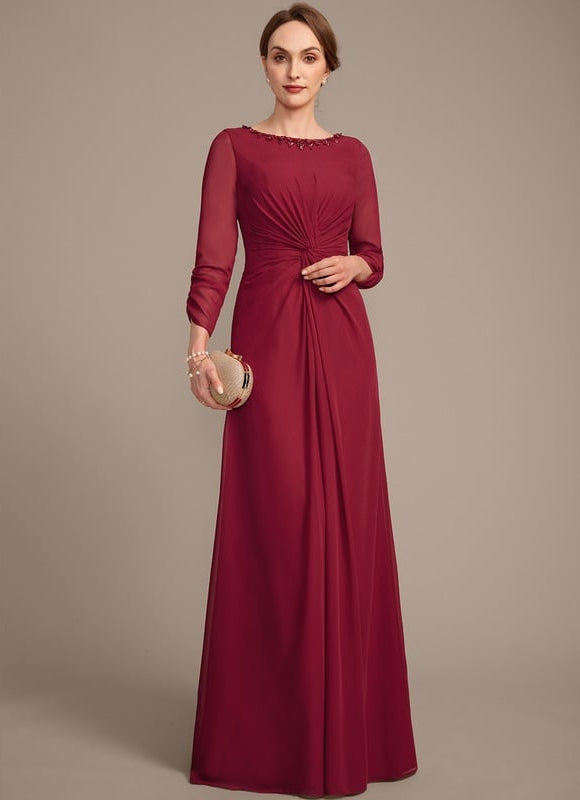 Robe de Soirée Élégance Rubis