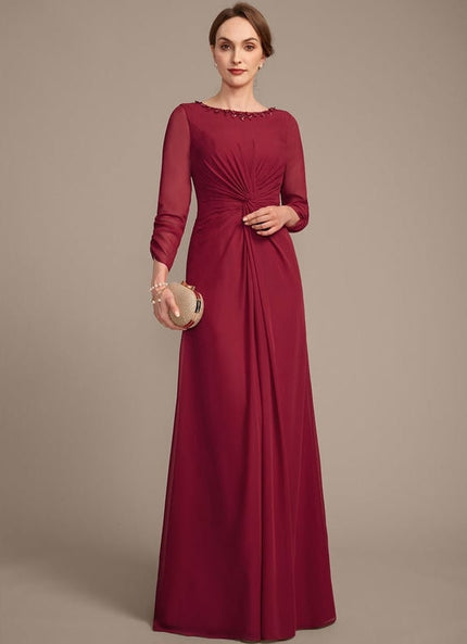 Robe de Soirée Élégance Rubis