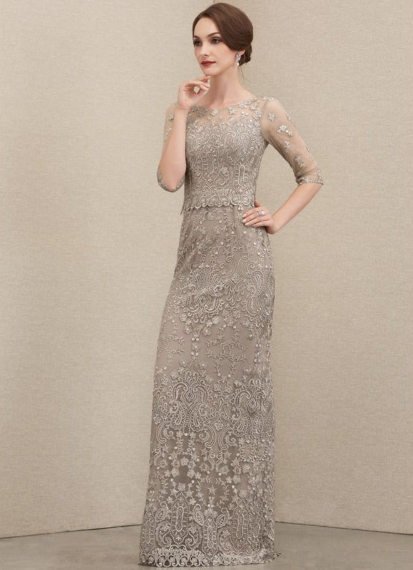Robe de Soirée Élégance Sable - gallery 6