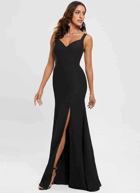 Robe de Soirée Noir Éclat Solaire - gallery 3