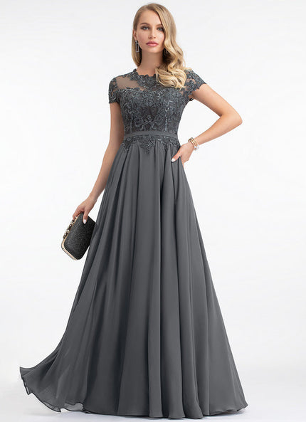 Robe de Soirée Illusion Étoilée