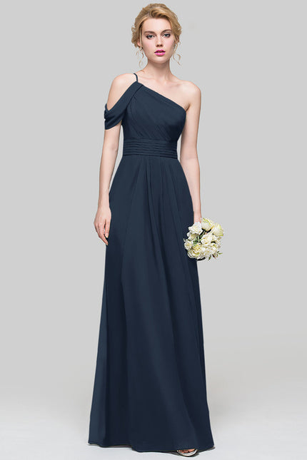 Robe de Soirée Asymétrique Fluide - gallery 2