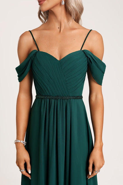 Robe de Soirée Émeraude Volante - gallery 4