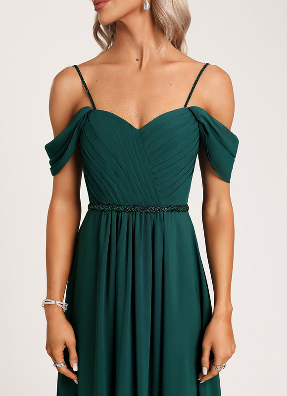 Robe de Soirée Émeraude Volante - gallery 4