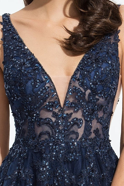 Robe de Soirée Sérénité Nocturne - gallery 6