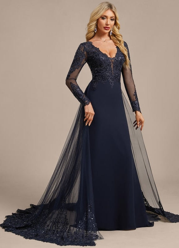 Robe de Soirée Nuit Étoilée