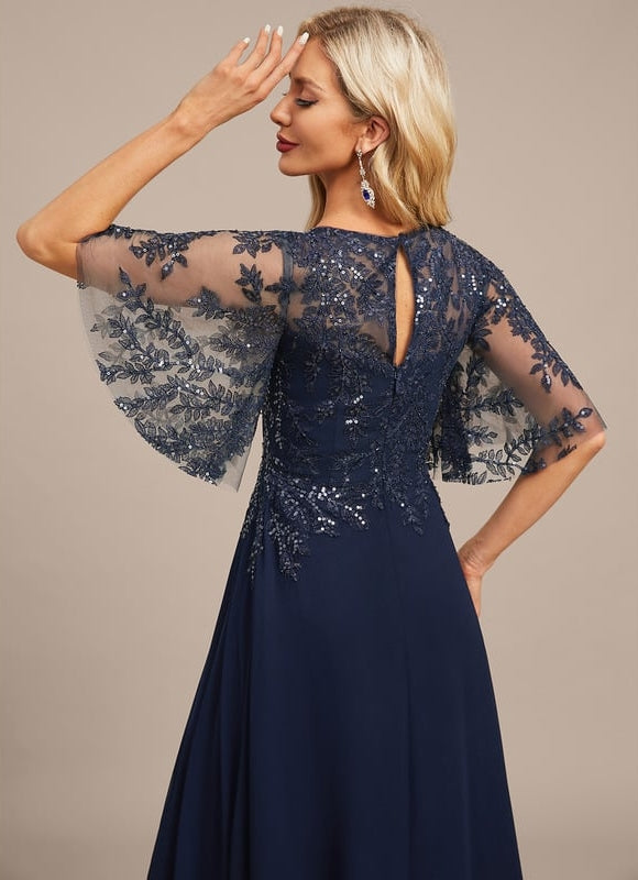 Robe de Soirée Illusion Étoilée - gallery 7