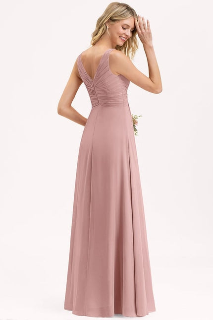 Robe de Soirée Fluide Émeraude - gallery 3