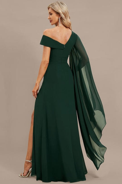 Robe de Soirée Col Évasé Élégance - gallery 6