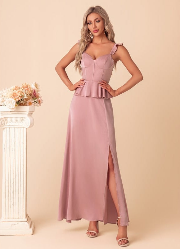 Robe de Soirée Élégance Romantique