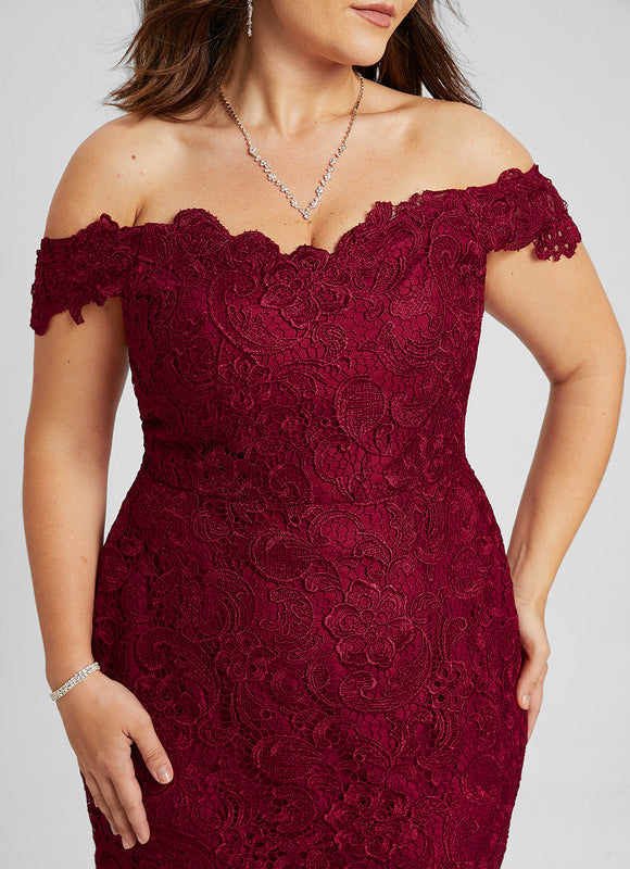 Robe de Soirée Rêve Rubis Envoûtant - gallery 5